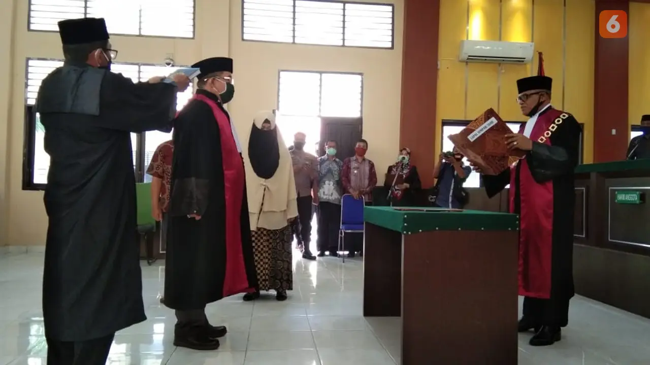 pelantikan wakil ketua PN Palu