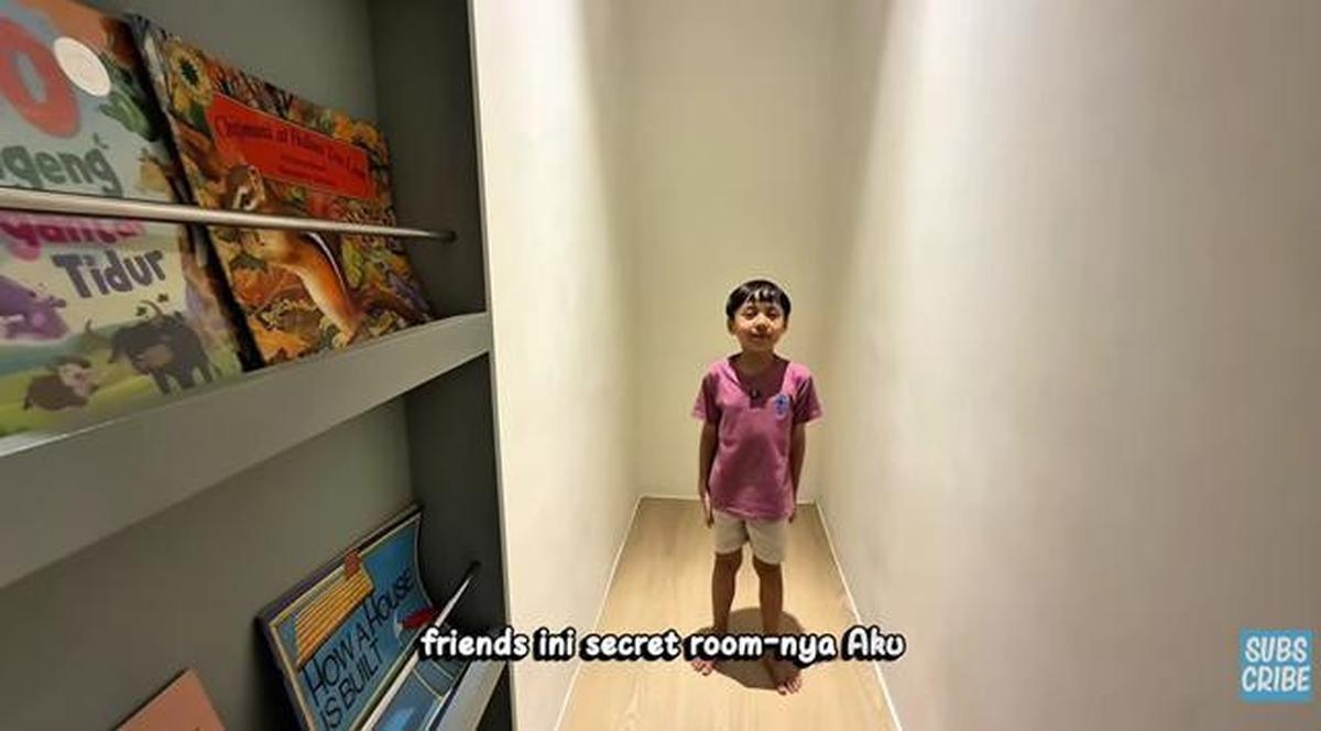 12 Potret Kamar Arasya Anak Tasya Kamila dengan Konsep Playful Modern