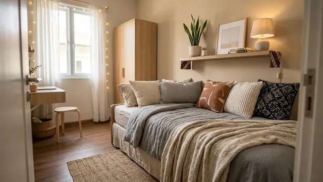Memadukan Tekstil dan Bantal untuk Kesan Cozy