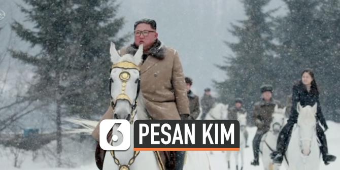 VIDEO: Makna di Balik Foto Kim Jong-un Naik Kuda