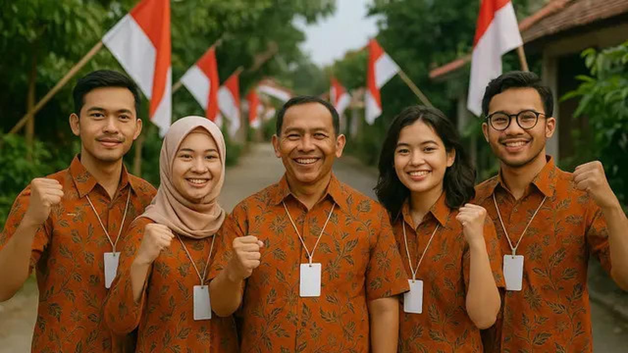 10 Warna Baju Batik yang Cocok untuk Panitia 17-an di Kampung, Bisa Jadi Referensi