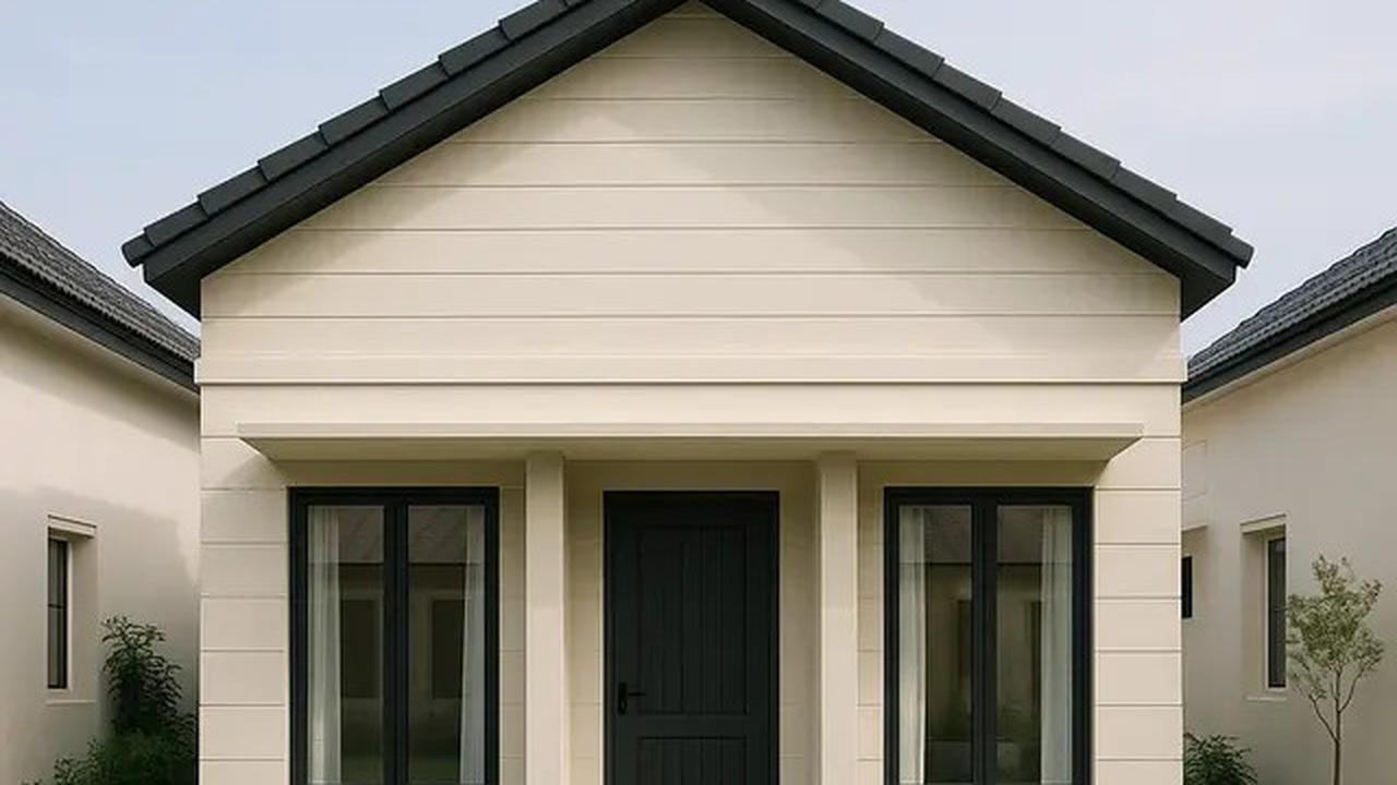 8 Model Rumah Sederhana 6x12 Dengan 3 Kamar dan Teras Depan, Mungil Tapi Nyaman