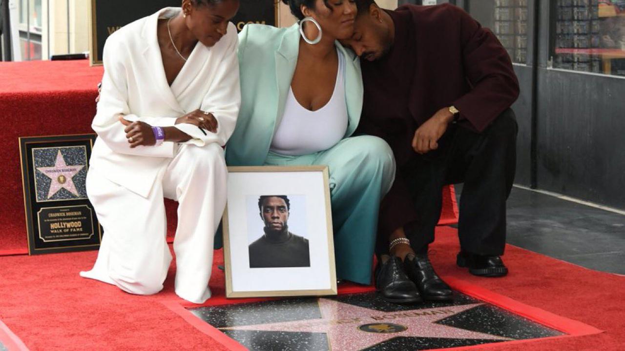 Late Actor Chadwick Boseman Posthumously Awarded Star on the Hollywood Walk of Fame!
