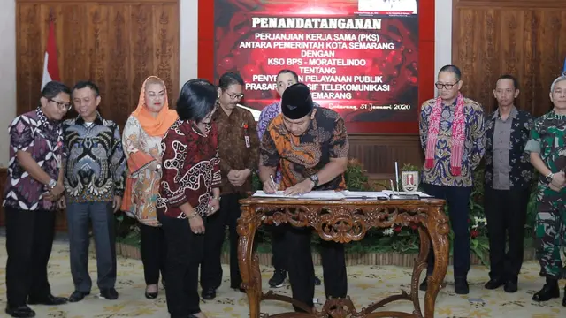 Semarang Bersiap Bebaskan Langitnya Dari Kabel Semrawut