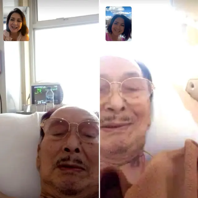 Ira Wibowo Umumkan Sang Ayah Sembuh dari Covid-19 Usai Terpapar di Usia 93 Tahun. (instagram.com/irawbw)