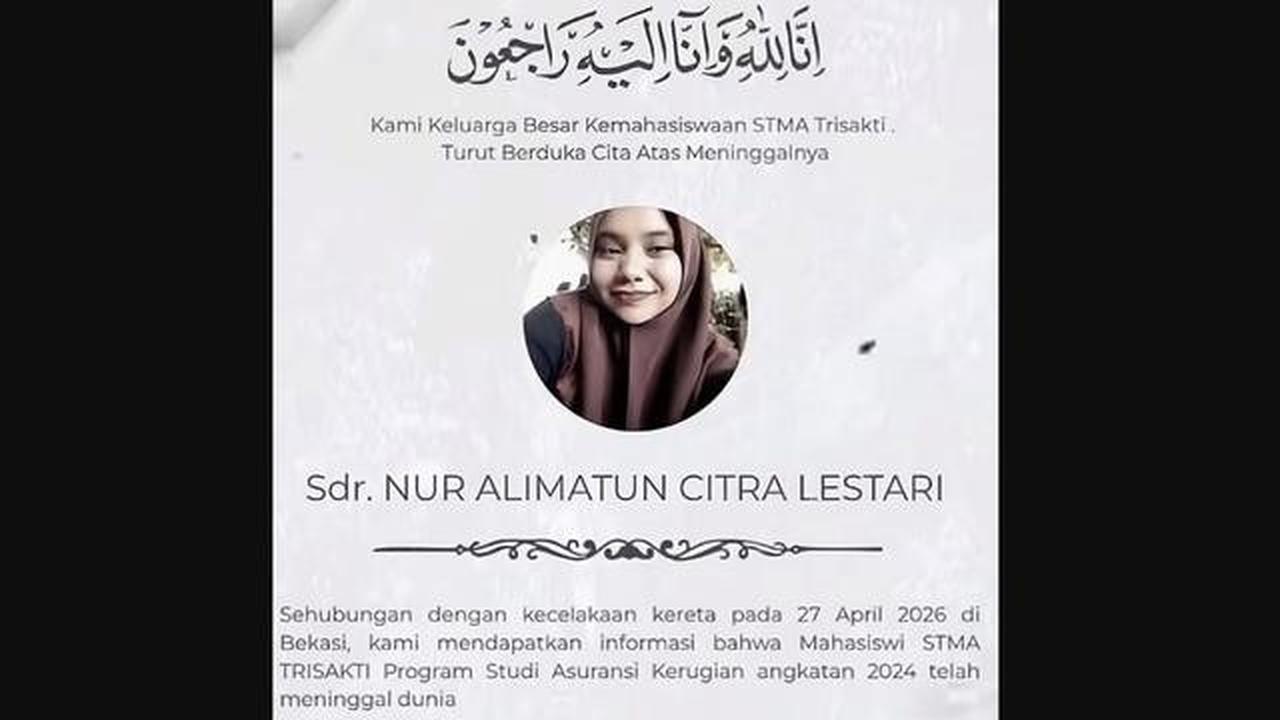 Sederet Kisah Perempuan Hebat Korban Kecelakaan KRL, Guru Pekerja Keras hingga Lulus Cum Laude