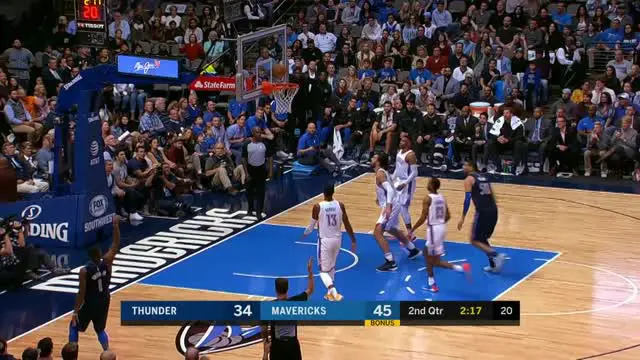 VIDEO: Game Recap NBA 2017-2018, Mavericks 97 Vs Thunder 81