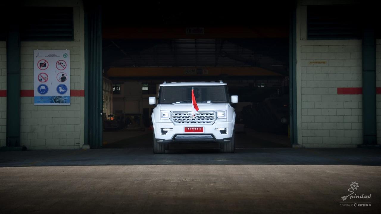 Maung Garuda putih jadi Mobil Indonesia 1 Prabowo