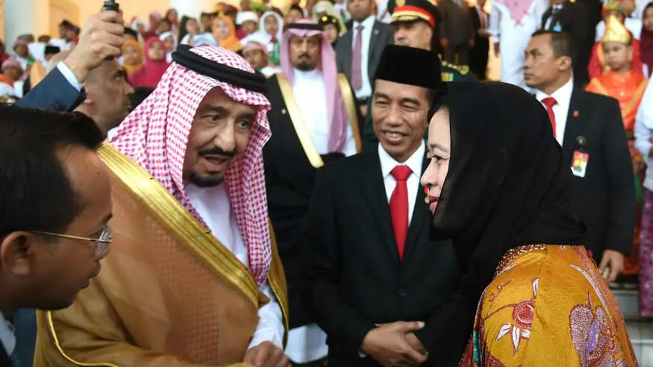 Raja Salman dan Puan Maharani