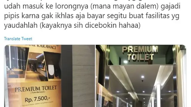 toilet premium
