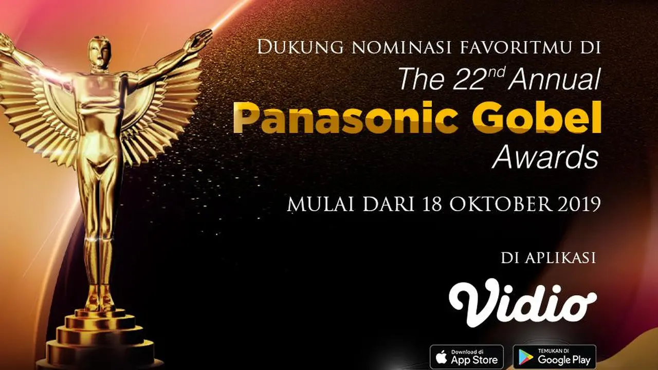 Yuk, Lihat Cara Voting Nominasi Panasonic Gobel Awards 2019 Favoritmu di Vidio. Sumberfoto: Vidio