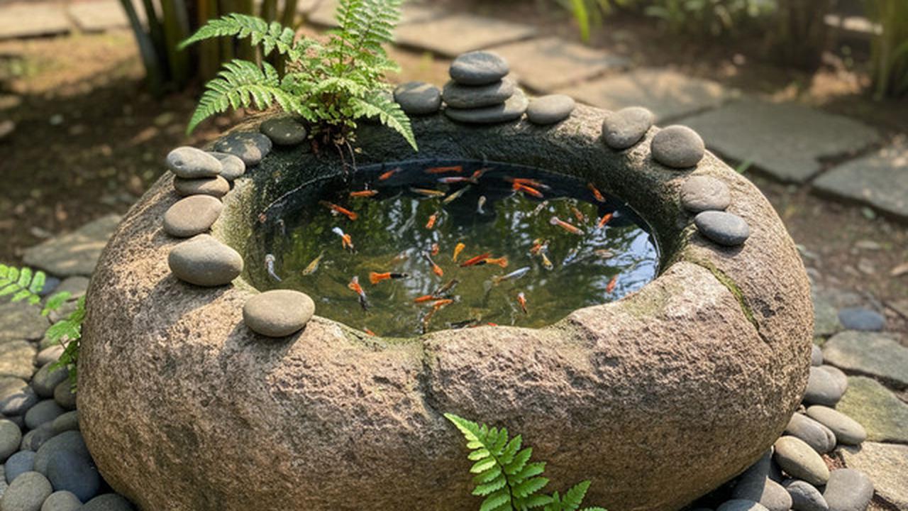 7 Model Kolam Ikan Minimalis Batu Alam Bikin Rumah Adem dan Estetik, Cocok untuk Hunian Tropis