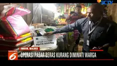 Bulog Divisi Regional Ambon berharap operasi pasar dengan HET sebesar Rp 10 ribu per kilogram mampu menekan naiknya harga beras medium.