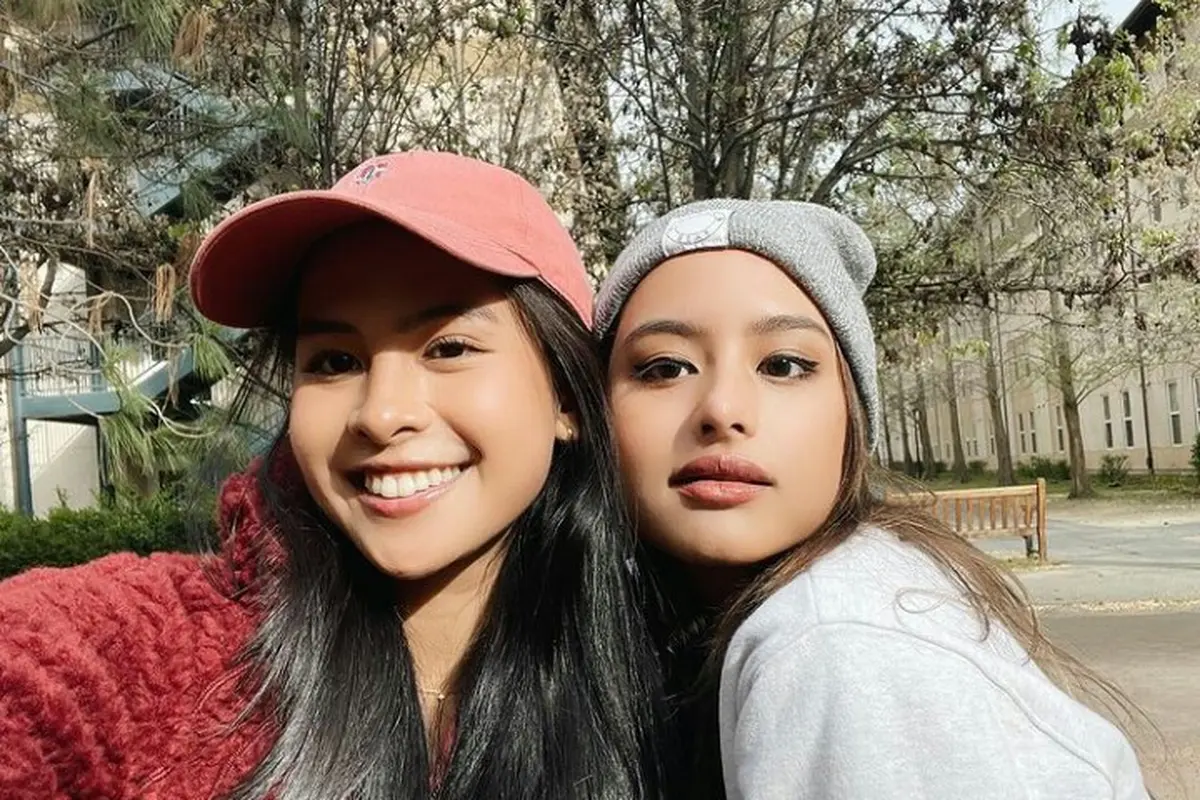 Gaya Kompak Oufit Maudy Ayunda dan Adiknya Amanda Khairunnisa, Simpel tapi Kece