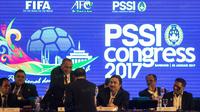 Suasana Kongres Tahunan PSSI 2017 di Bandung, (8/1/2017). (Bola.com/Vitalis Yogi Trisna)