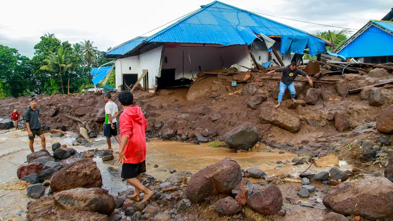 Banjir Bandang Menerjang Rua Ternate