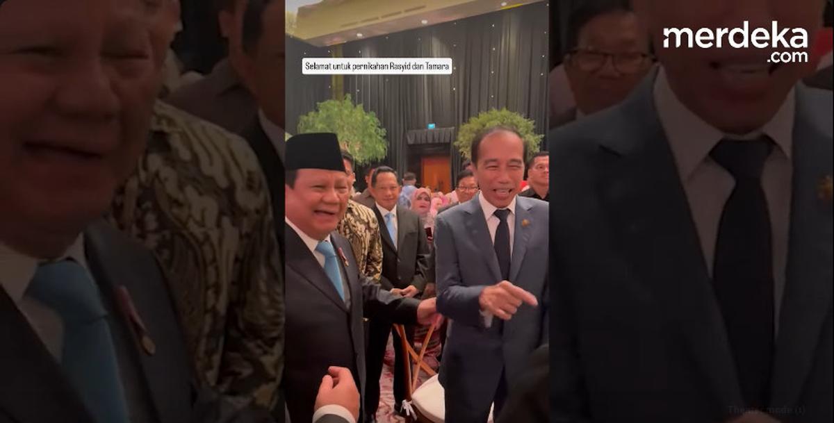 Pertemuan Tiga Presiden, Seru Prabowo Terbahak Dengar Jokowi Bahas 'Cawe-Cawe'