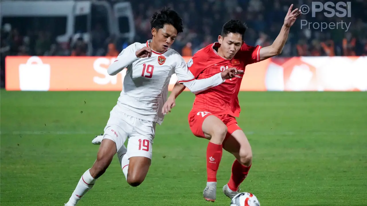 Foto: Perjuangan Pemain Timnas Indonesia saat Melawan Vietnam di Piala AFF 2024, Kalah Tipis