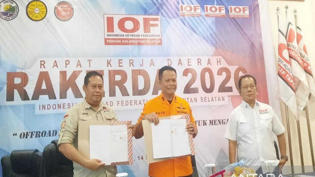 Basarnas dan IOF Kalsel Perkuat Kerja Sama Dukung Operasi SAR di Medan Ekstrem