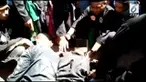 Atraksi enam orang santri dilindas mobil pada perayaan wisuda siswa MTS di Berau, Kalimantan Timur berakhir tragis. Satu santri peserta atraksi tewas usai mobil melindasnya. 
