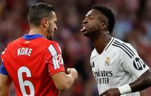 FOTO: Duel Keras Derby Madrid Berakhir Imbang, Atletico Diselamatkan oleh Gol Telat Angel Correa