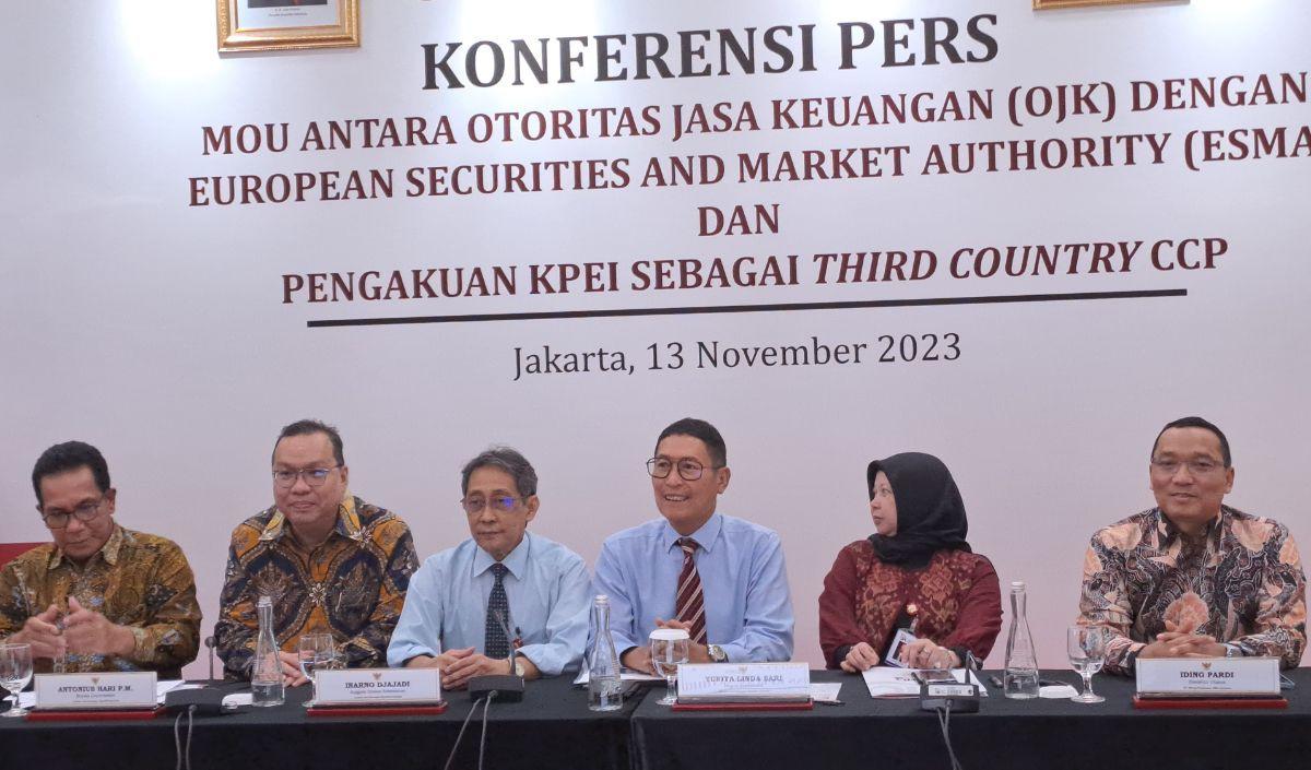 "Selamat kepada PT KPEI atas pengakuan sebagai CCP oleh ESMA,"&nbsp;