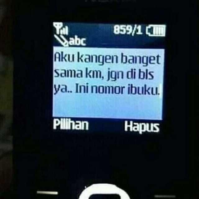 6 SMS Jadul Ungkapan Rindu ke Pacar Ini Bikin Nostalgia Masa Tahun 90-an