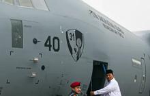 VIDEO: Menhan Prabowo Serahkan Pesawat Super Hercules C-130 ke TNI AU