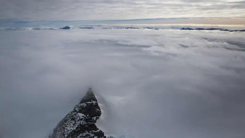 Pegunungan Es Antartika
