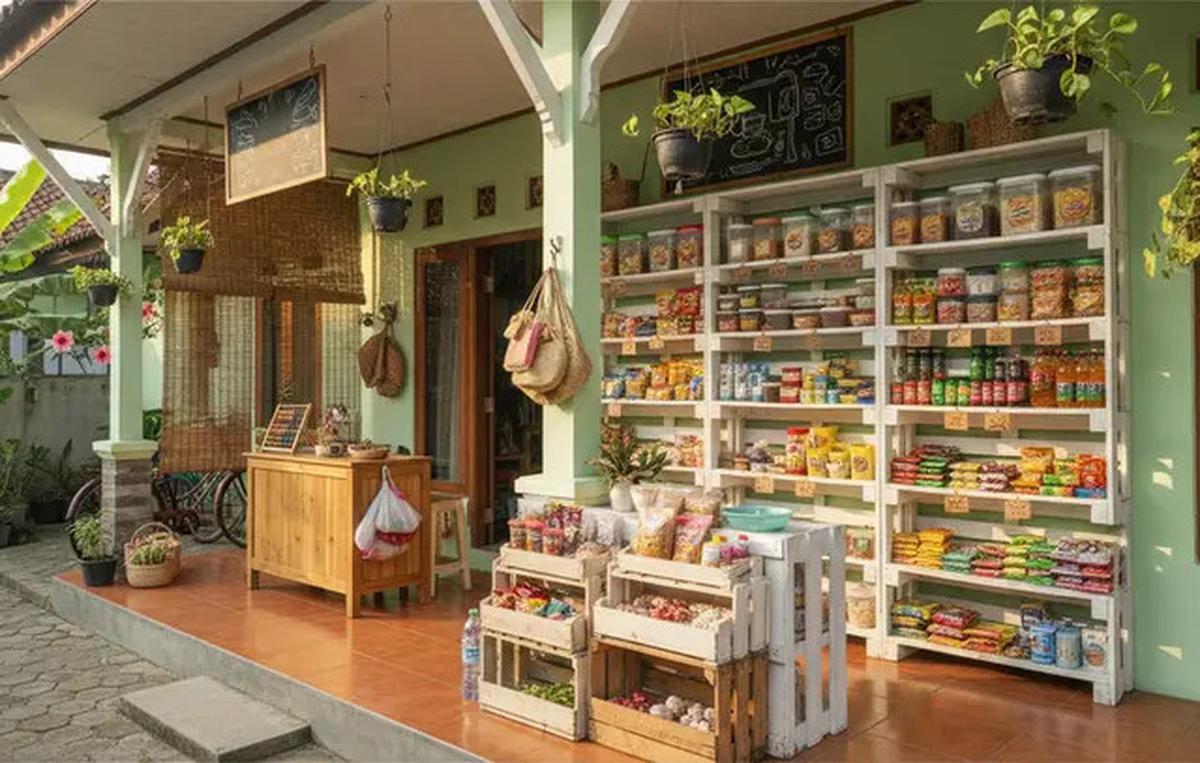 7 Desain Warung Sembako Minim Budget tapi Tetap Rapi dan Menarik, Cocok untuk Usaha Rumahan di 2025