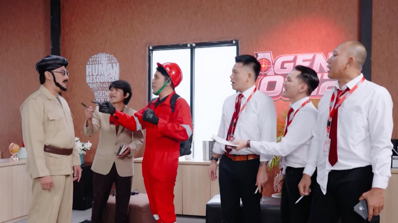 Salah satu adegan dalam serial Agent 0812. (Foto: Dok. YouTube AllPlay Entertainment)