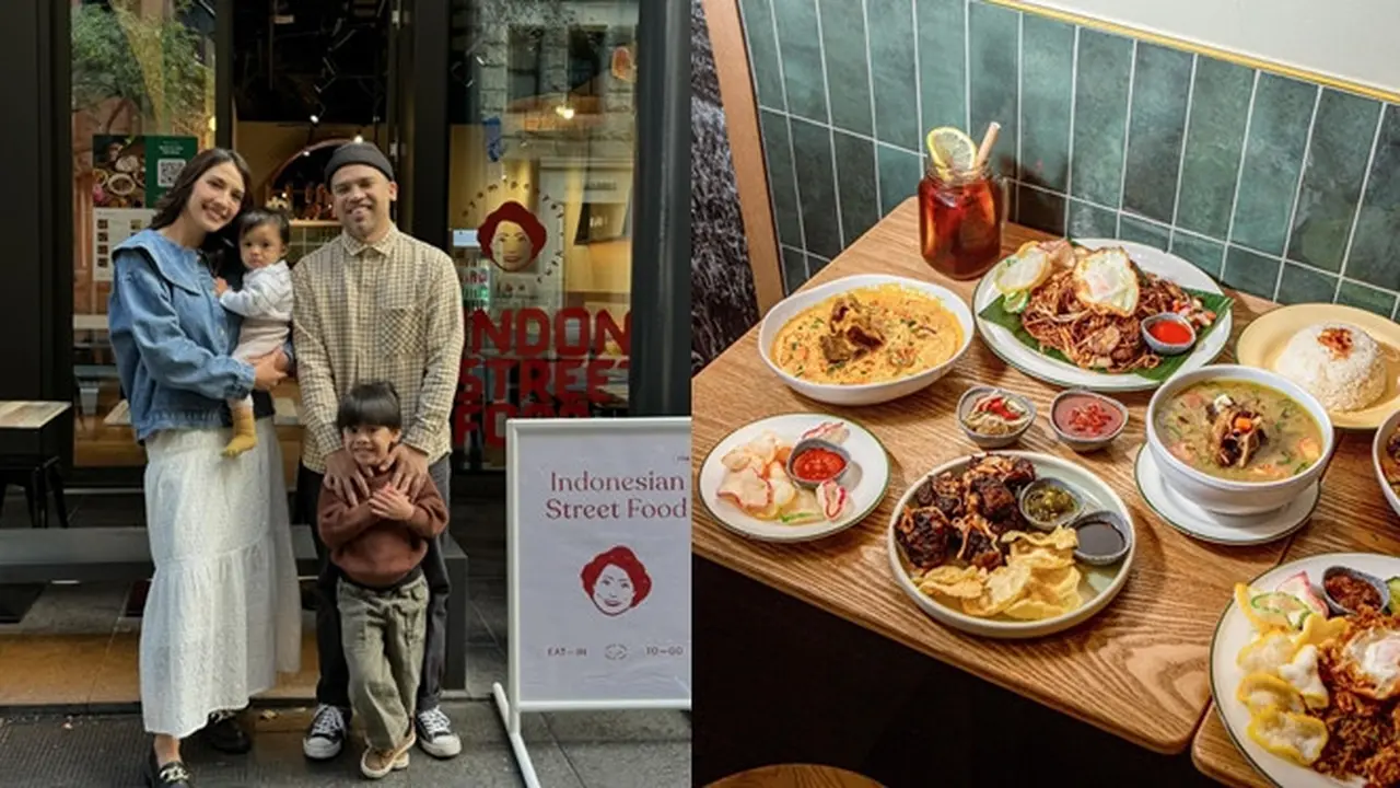 7 Potret Acha Sinaga Buka Restoran di Sydney, Menunya Ayam, Bebek dan Iga Penyet
