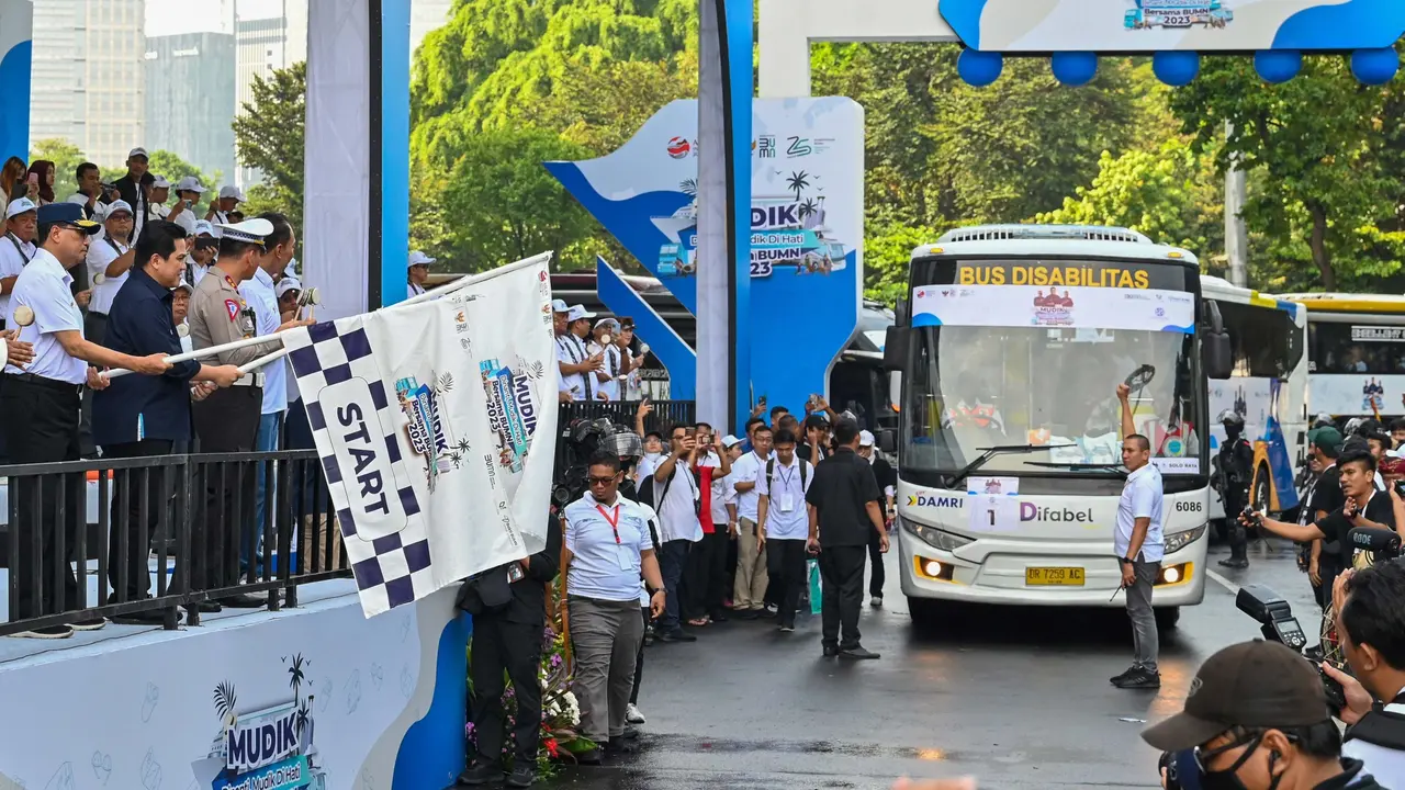 SIG Berangkatkan 600 Peserta Mudik Tujuan Jawa Tengah dan Jawa Timur