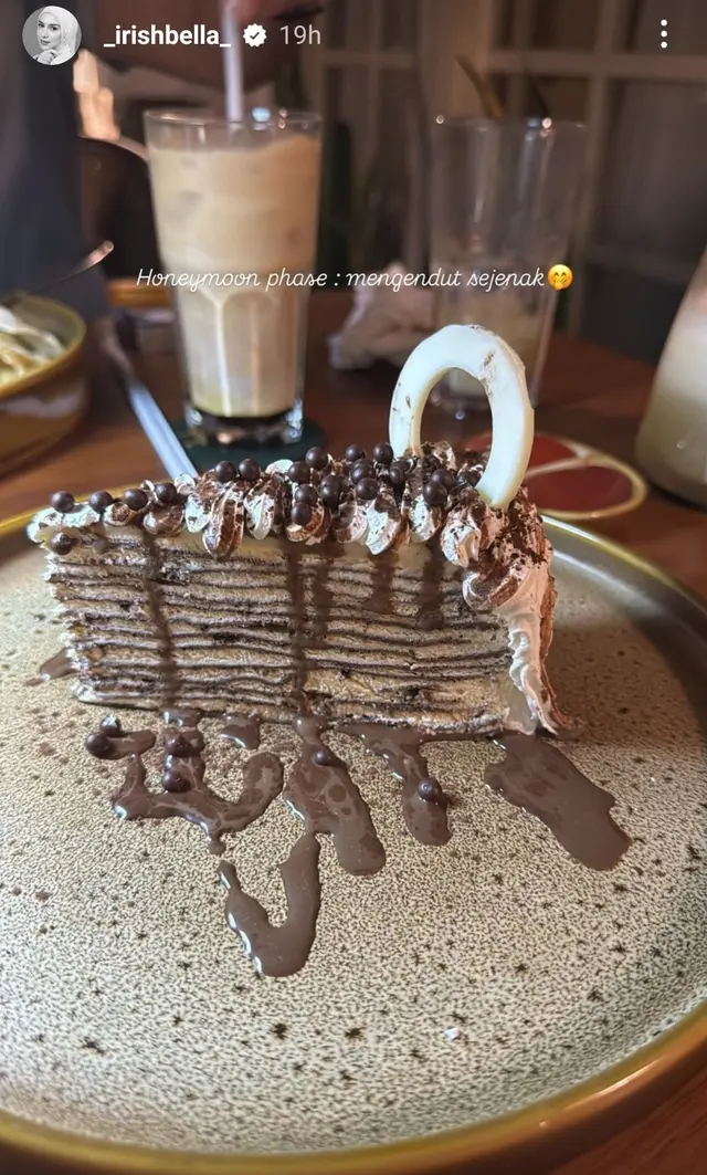 6 Momen bulan madu Irish Bella dan Haldy Sabri, ekspresi sumringahnya nular se-Indonesia