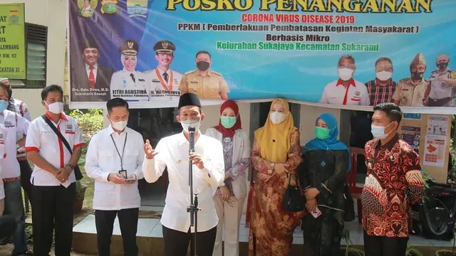 Masih Zona Merah, PPKM di Palembang Kembali Diperpanjang