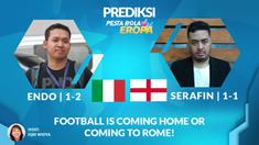 Cover Prediksi Euro 2020, Final Ideal! Inggris dan Italia Akan Bermain Menyerang Sejak Awal