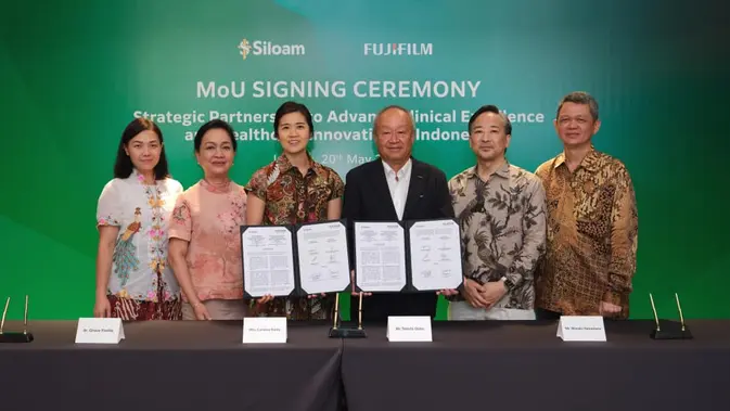 Fujifilm dan Siloam International Hospitals Jalin Kemitraan Strategis Berbasis AI untuk Transformasi Kesehatan di Indonesia