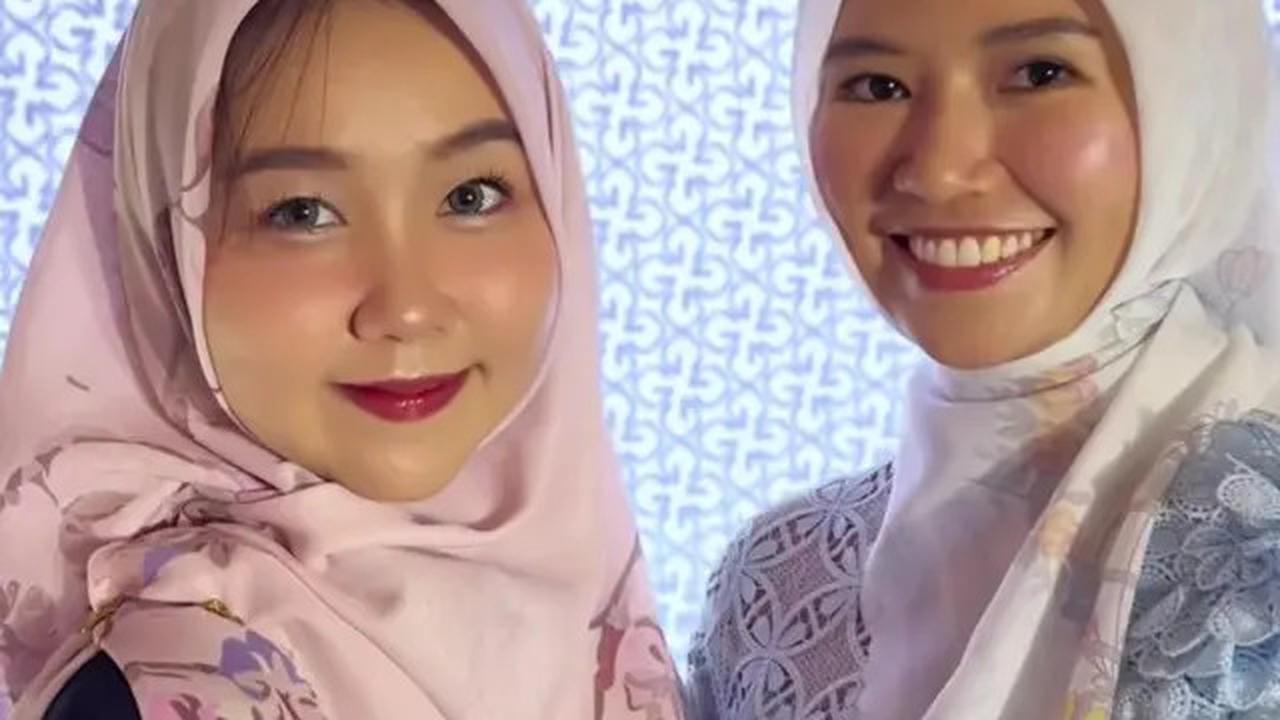 7 Potret Reni Effendi Istri dr Richard Lee Belajar Pakai Hijab