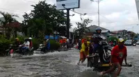 Banjir sempat terjadi di Semarang pada 2013 lalu. (Edhie Prayitno Ige/Liputan6.com)