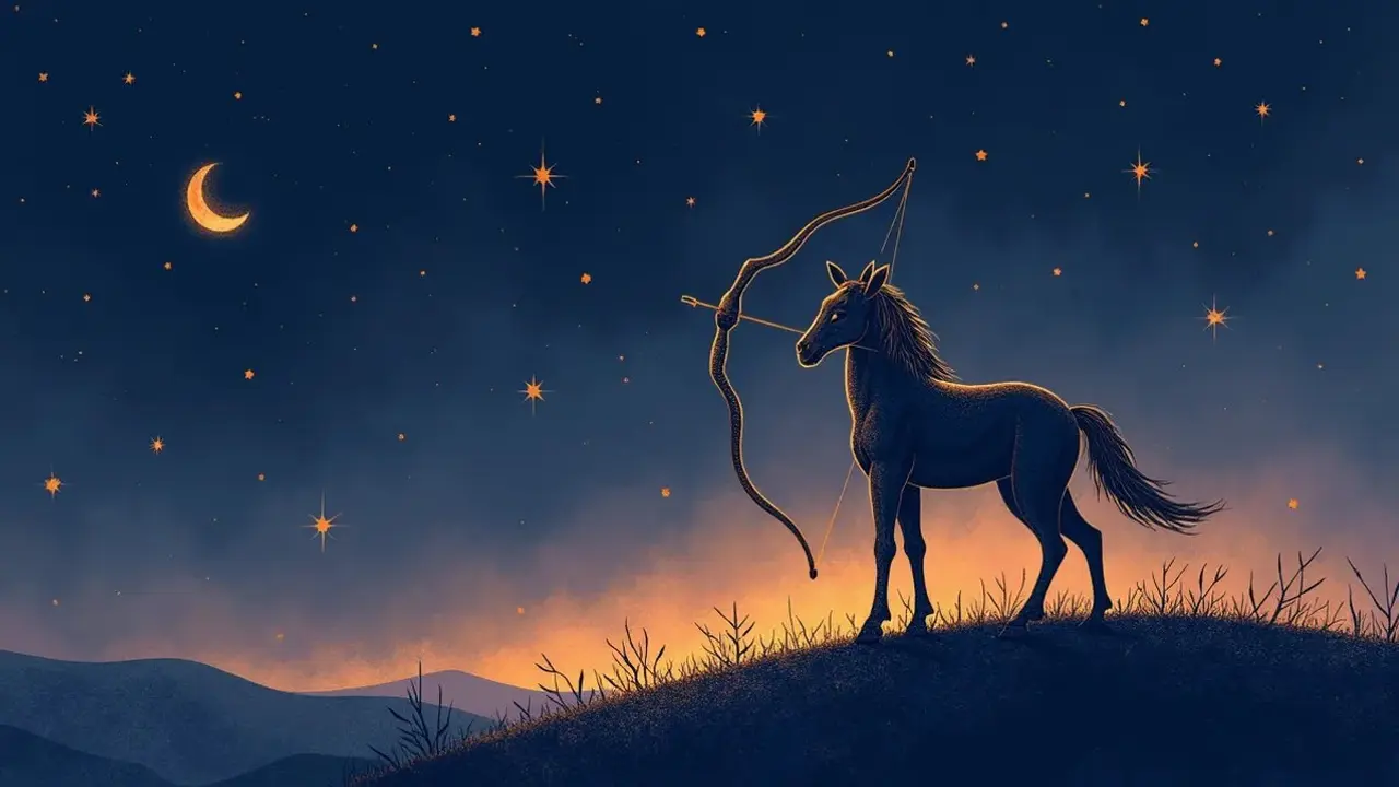 logo zodiak sagittarius