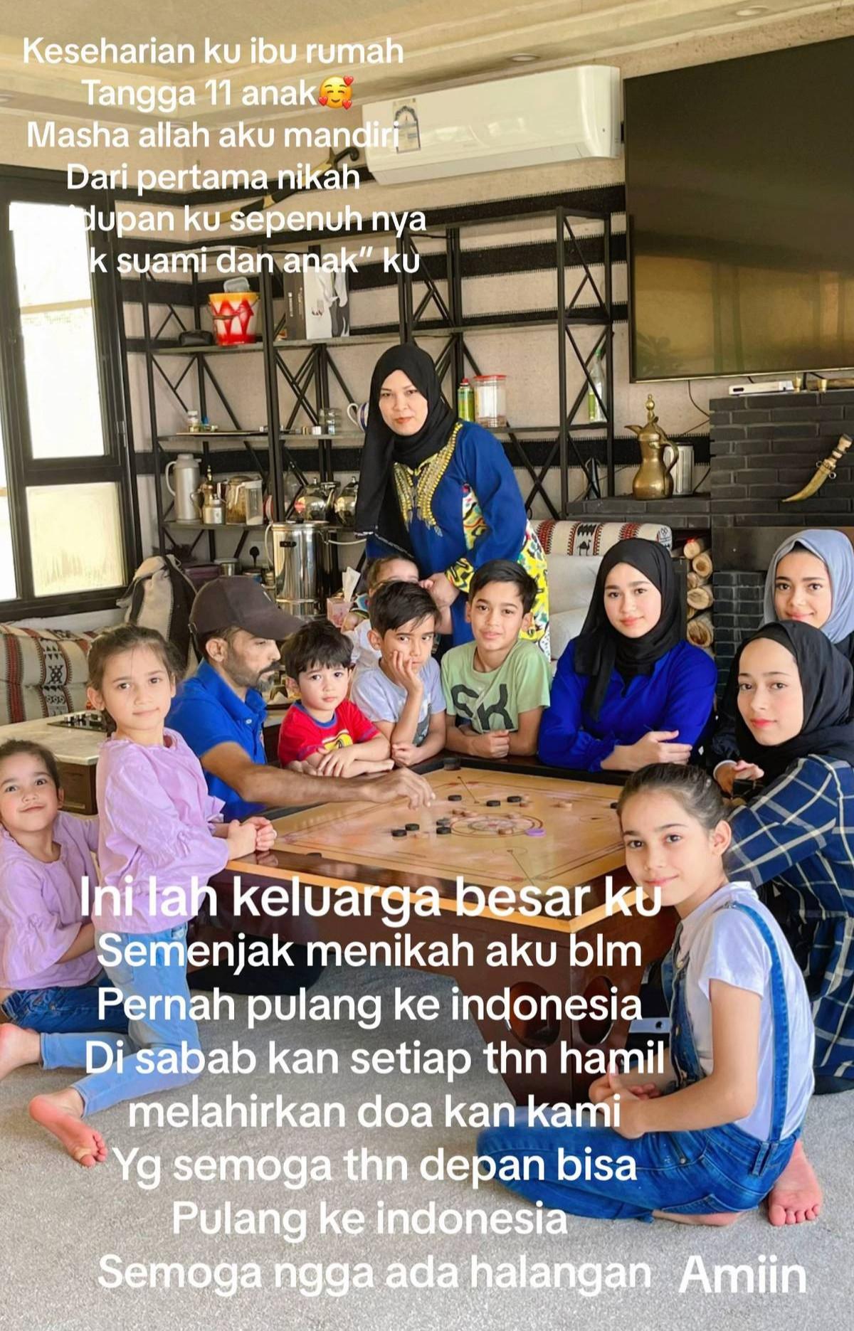 Viral Wanita dengan Memiliki 11 Anak di Usia 36 Tahun, Anak Pertama Sudah Berusia 16 Tahun