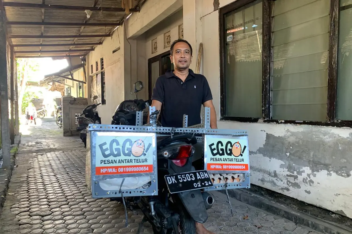 Cerita Sukses Wayan Bagiana, Wirausahawan Delivery Telur Korban PHK akibat Pandemi Covid-19
