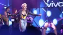 Beberapa hari lalu, penyanyi Agnez Mo meluncurkan single keduanya secara internasional. Baru dua hari dirilis, lagu yang diunggah di Youtube itu ditonton hingga 3 juta lebih. (Deki Prayoga/Bintang.com)