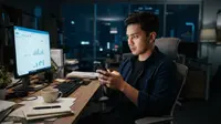 Ciri Orang yang Terlalu Sering Melihat HP Saat Bekerja, Sering Tidak Sadar Sudah Kehilangan Fokus