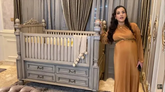 7 Potret Mewahnya Kamar Bayi Tasya Farasya, Bernuansa Klasik