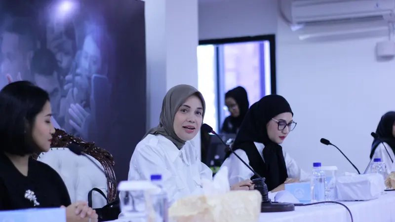 Siti Atikoh dalam bincang women empowered women yang bertajuk kekerasan pada perempuan