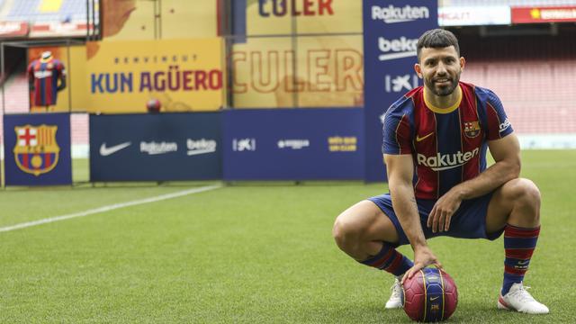 Sergio Aguero, Barcelona