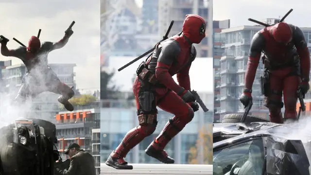 Syuting Film Superhero Deadpool Korbankan Jalan Raya di AS