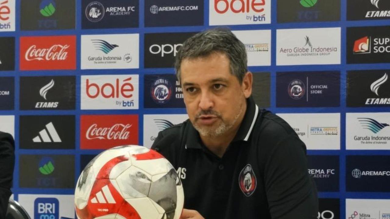 Marcos Santos Akui Arema FC Menang Layak Walau Tampil Tak Maksimal