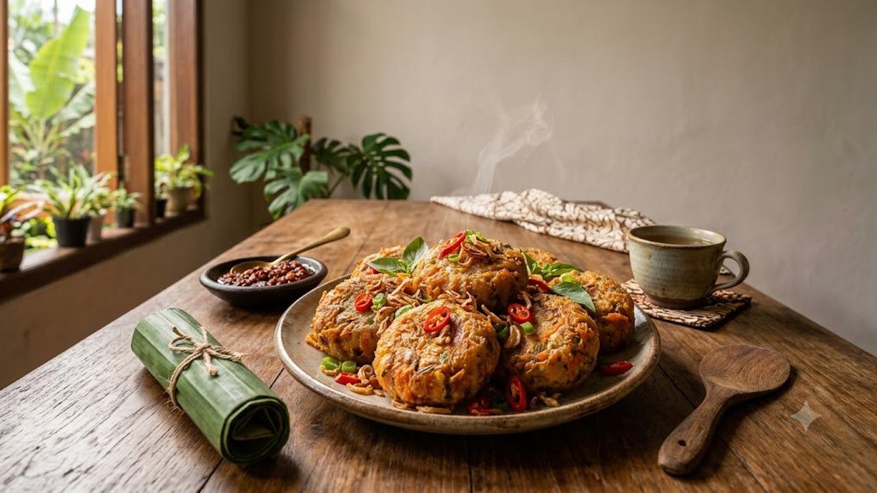Resep Perkedel Wortel dan Tempe